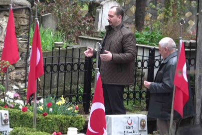 Şehit ailelerinden bayram ziyareti