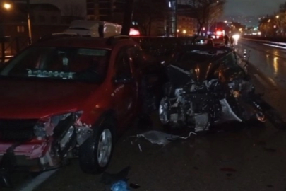 Bursa’da zincirleme kaza: 3 yaralı