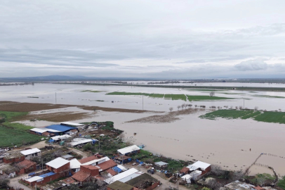 Bursa’da tarım arazileri sular altında kaldı